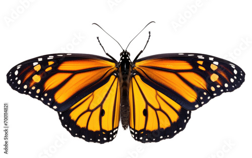 Monarch Butterfly on Transparent Background © Umer Ejaz