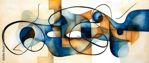 Panel kuchenny z motywem Abstract colorful oil painting on canvas texture. Hand-drawn brush stroke, oil painting background. Modern Art Oil Paintings. Abstract modern art generative AI