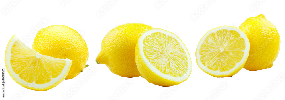 lemon isolated on white lemon isolated on white