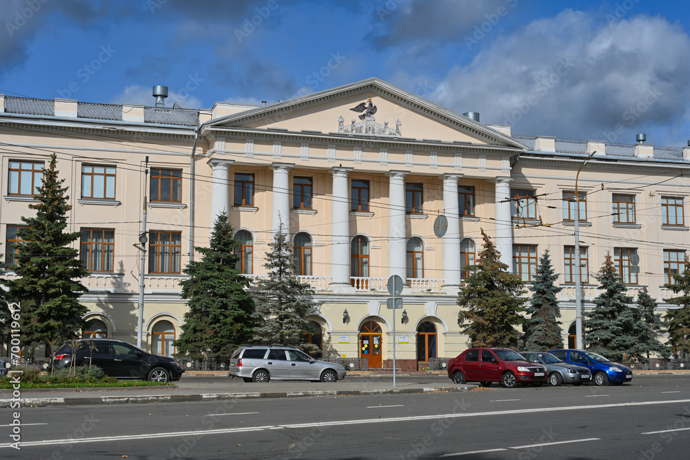Banking College building in Oryol city