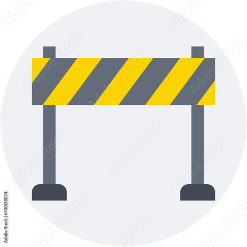 Barrier Vector Icon 