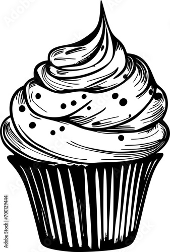cupcake cartoon