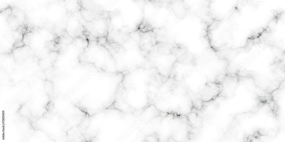 White marble texture Panoramic background. marble stone texture for design. Natural stone Marble white background wall surface black pattern. White and black marble texture background.