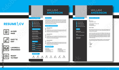 Executive Resume and Cover Letter Layout