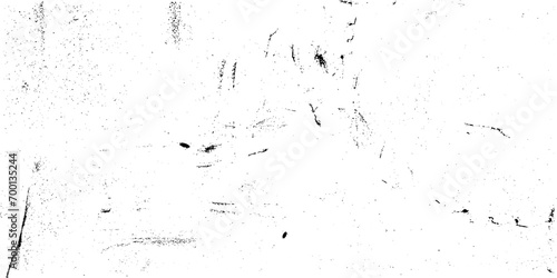 Abstract vector noise. Small particles of debris and dust. Distressed uneven background. Grunge texture overlay with fine grains isolated on white background. Vector illustration.
