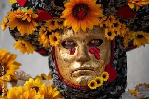 Obraz na płótnie Carnevale a Venezia w salonie