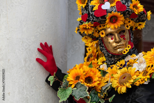 Obraz na płótnie Carnevale a Venezia w salonie