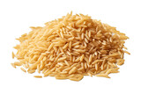 red-brown rice isolated on a Transparent background. Generative AI