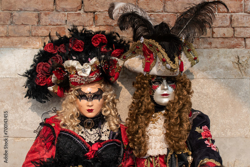 Obraz na płótnie Carnevale a Venezia w salonie