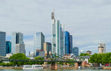 Skyline und Eiserner Steg Frankfurt am Main
