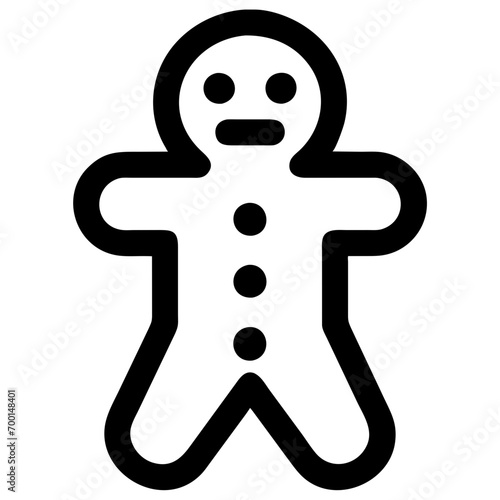 christmas gingerbread man, gingerbread man isolated on white, gingerbread man isolated on black