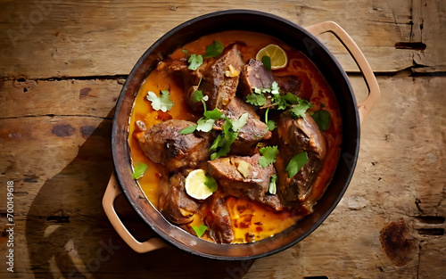 Capture the essence of Lamb Tagine in a mouthwatering food photography shot