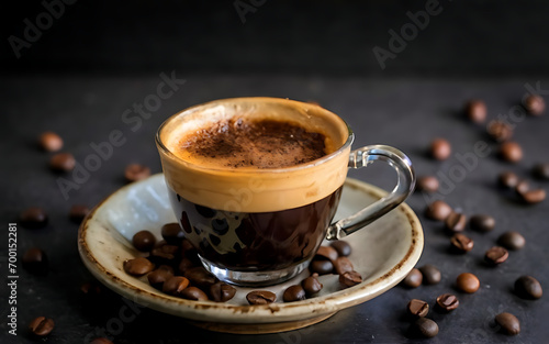 Capture the essence of Turkish Coffee in a mouthwatering food photography shot