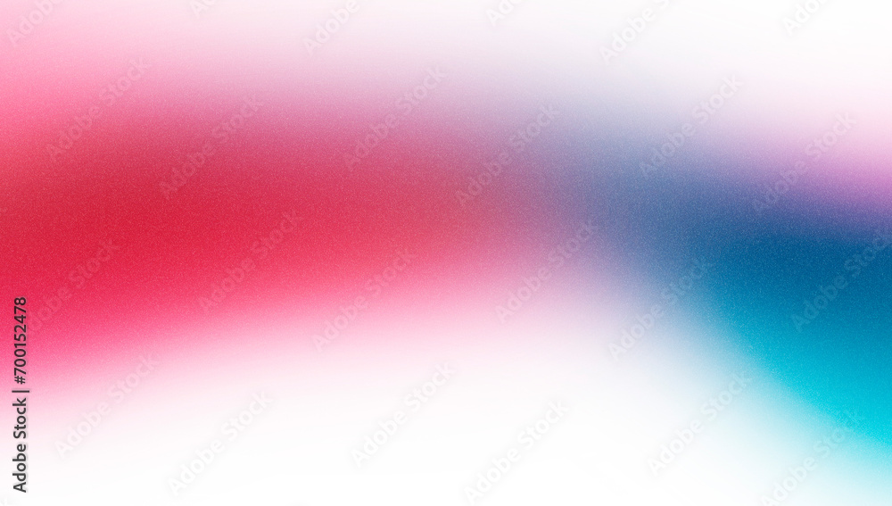 Fototapeta premium White blue purple glowing grainy gradient background white noise texture poster header banner design