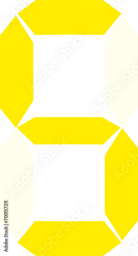 Digital number 