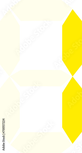 Digital number 
