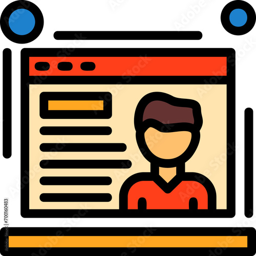 Unique visitors Icon