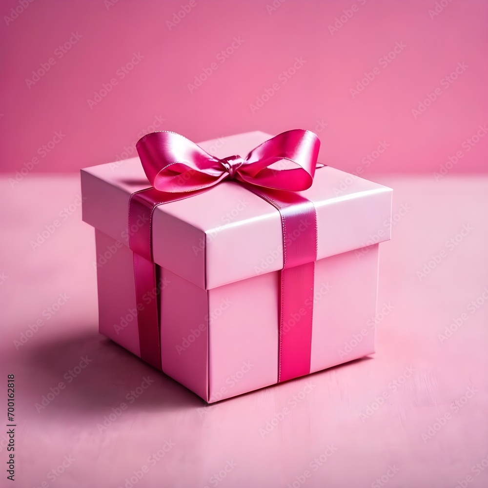 Pink gift box Pink gift box