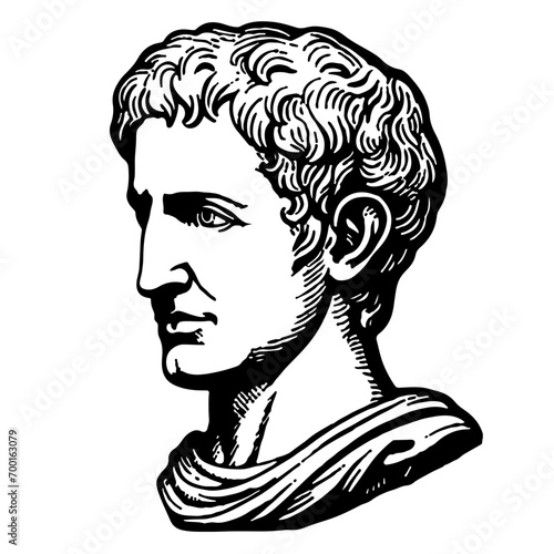 Julius Caesar illustration photo