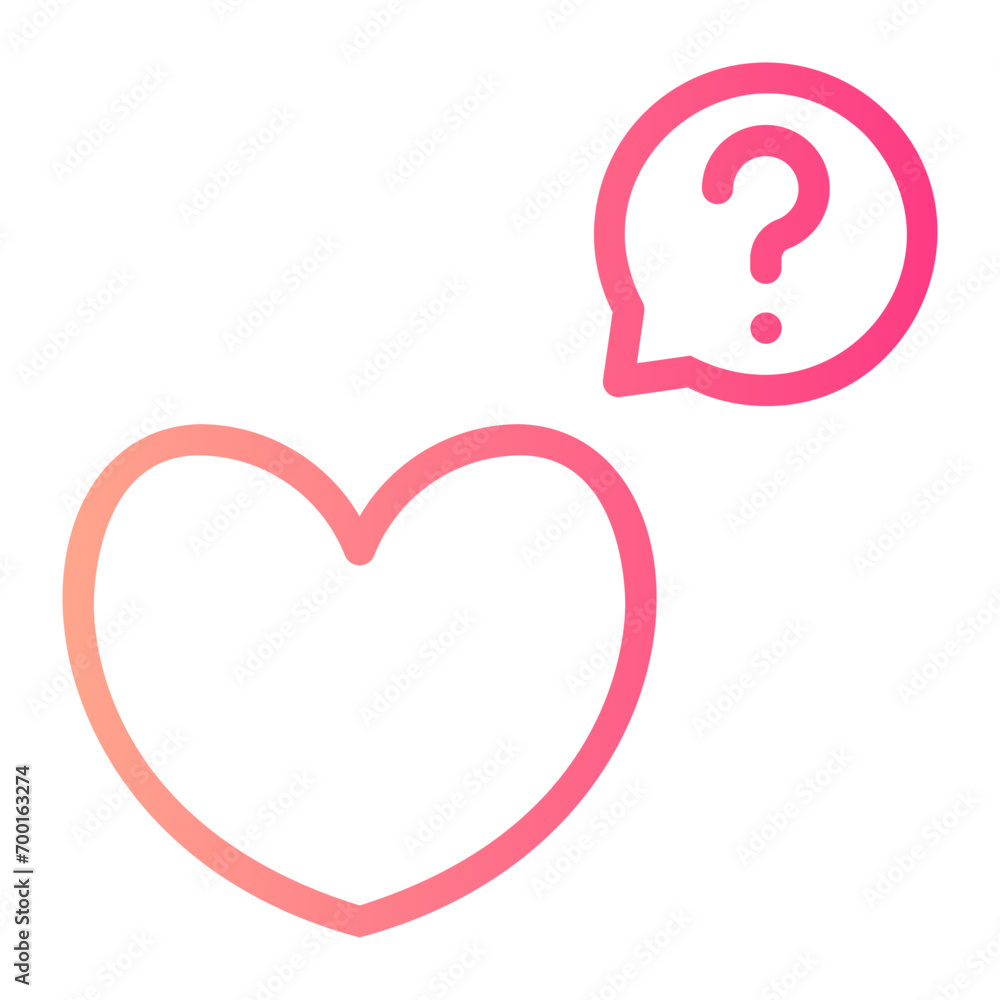 question gradient icon question gradient icon