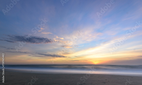 Amanecer en la playa