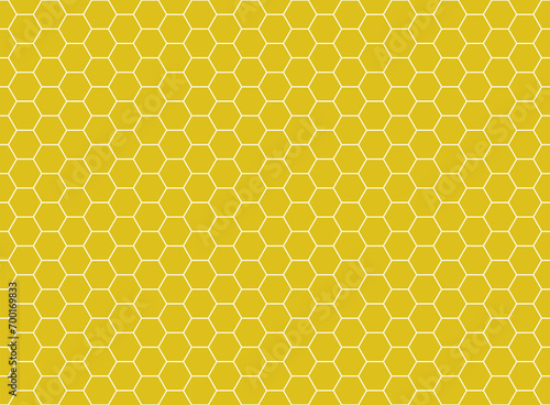 Seamless Honeycomb Shape Motifs Pattern, Beehive or Bee House Form, can use for Decoration, Ornate, Carpet Pattern, Fashion, Fabric, Textile, Tile, Mosaic, Wallpaper, Wrapping Cover, Background, etc.