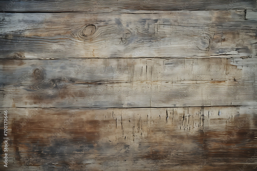 Naklejka premium weathered wooden plank texture