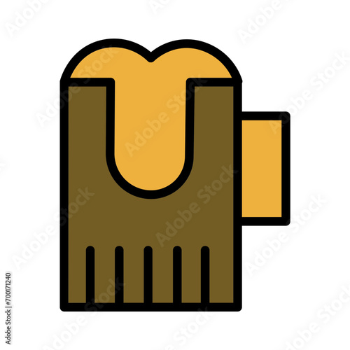 Beer Fall Season Filled Outline Icon