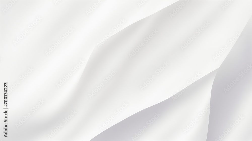 Wrinkled white paper texture background