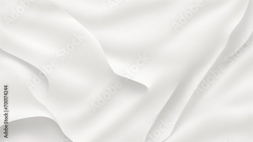 Wrinkled white paper texture background © Reazy Studio