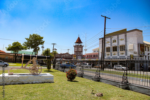Georgetown, capital of the country of Guyana photo