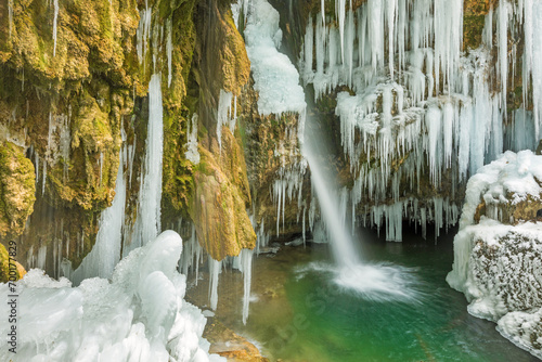 Hinanger Wasserfälle - Eis - Schnee - Winter - Allgäu