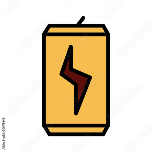 Drink Power Sport Filled Outline Icon