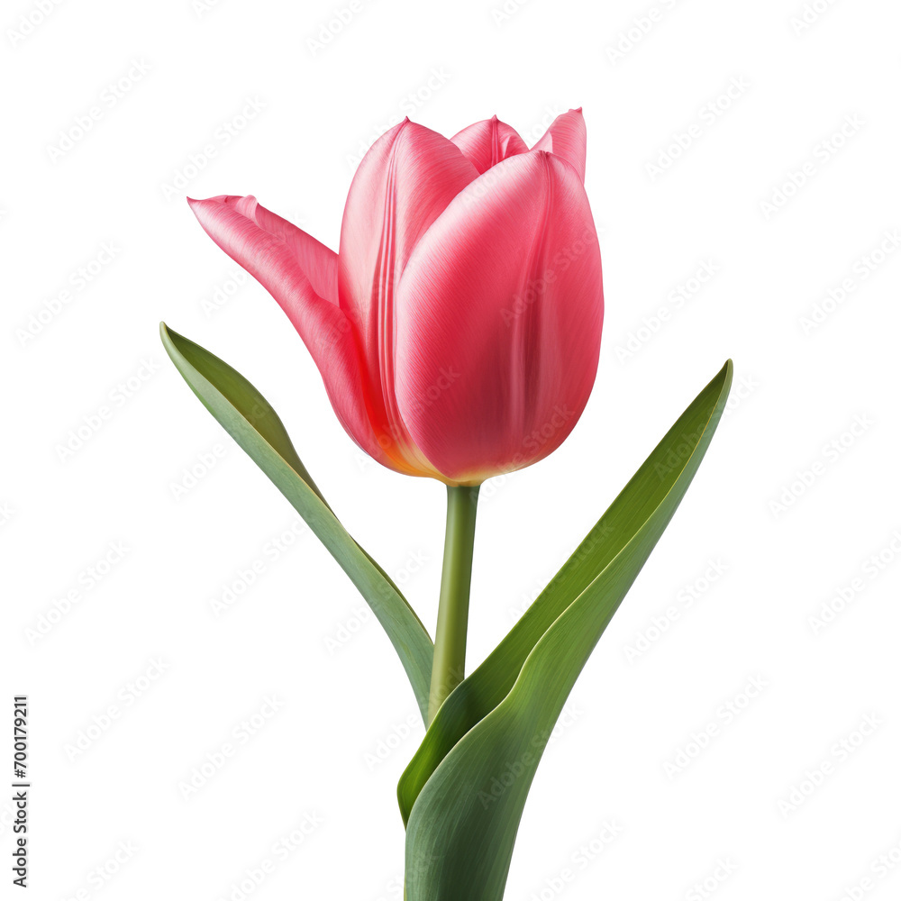 pink tulips on white background for decorating projects pink tulips on white background for decorating projects