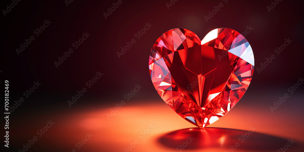 a red heart shaped diamond a red heart shaped diamond