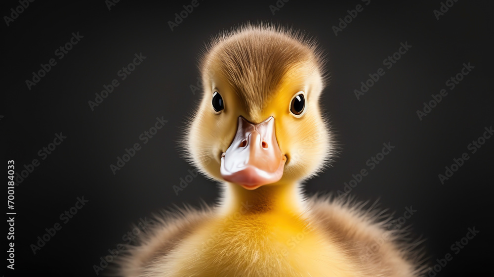 close up of a duckling close up of a duckling
