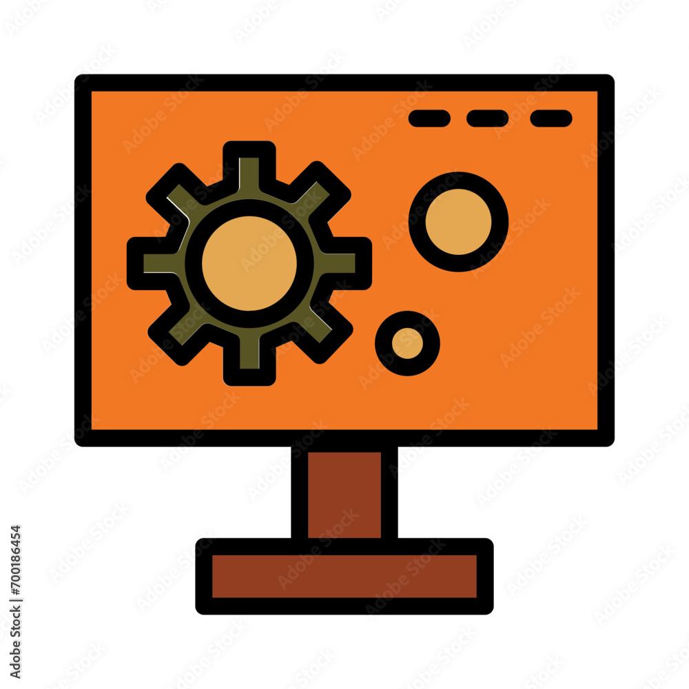 Automatic Machines Tools Filled Outline Icon Automatic Machines Tools Filled Outline Icon