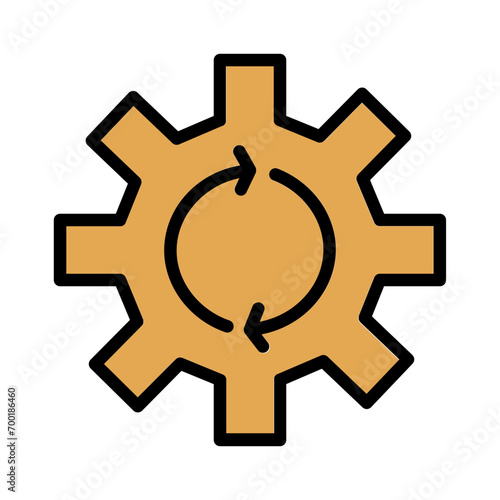 Automatic Machines Tools Filled Outline Icon