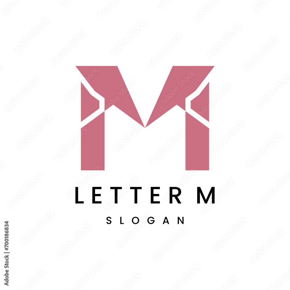 Initial Letter M Creative Logo Initial Letter M Creative Logo