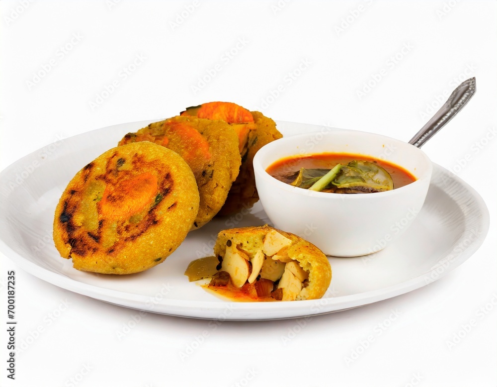 Fried Idli and chutney