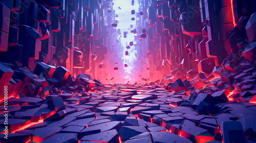 apocalyptic background with...