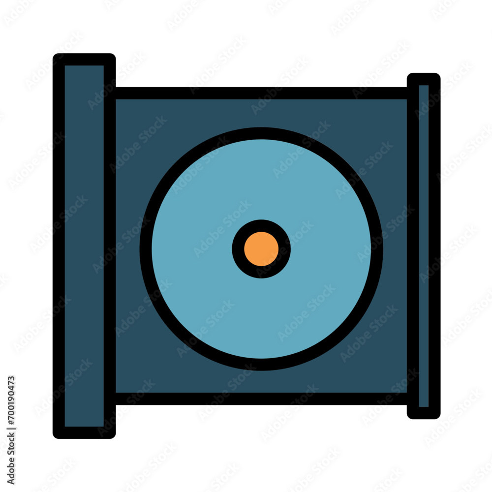 Cd Parts Dvd Filled Outline Icon Cd Parts Dvd Filled Outline Icon