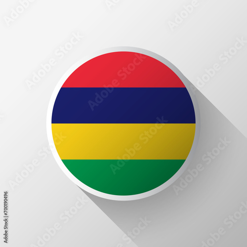 Creative Mauritius Flag Circle Badge Free Download Creative Mauritius Flag Circle Badge - GFXLoad