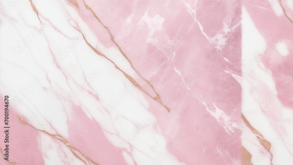 Pink and Rose Gold Marble Stone Background Pink and Rose Gold Marble Stone Background