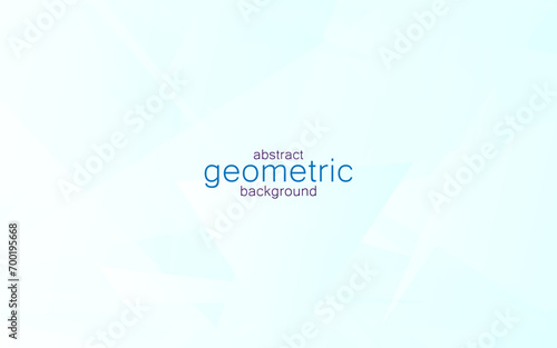 Abstract bright background of random triangles of different sizes and transparency. Conceptual technologies. Space for your text. 3D vector illustration.