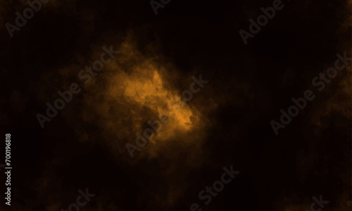 powder explosion of the moon. photo background, background for photo shoot, brown color background, portrait backdrop. Colored powder cloud. Colorful dust smoky explode. fire in the dark.