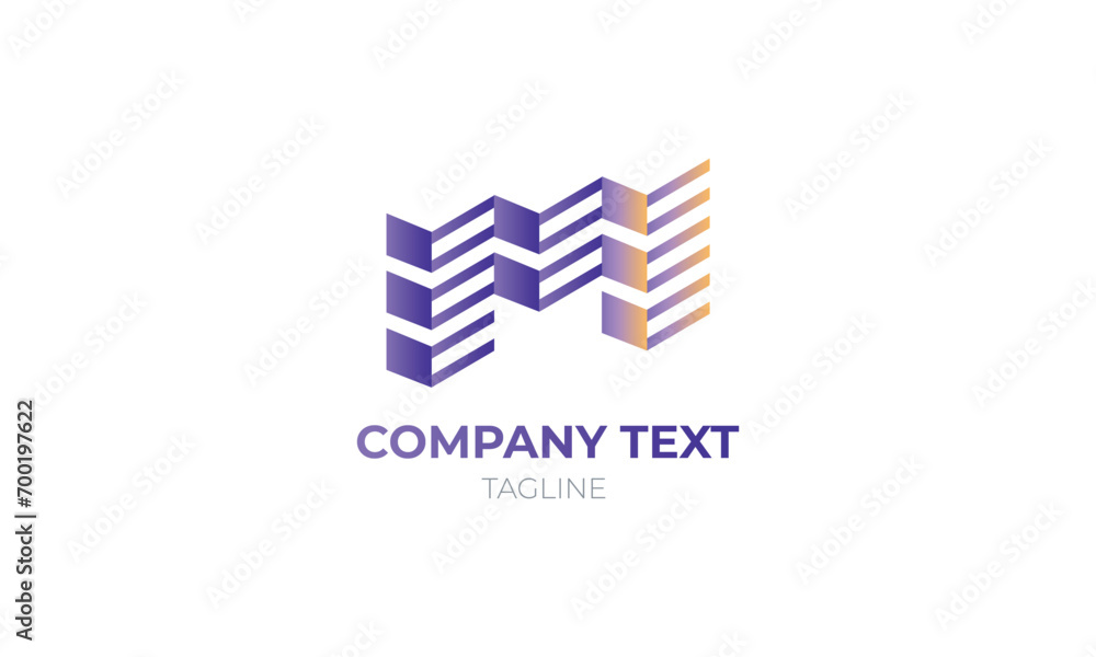Building abstract logo design Building abstract logo design