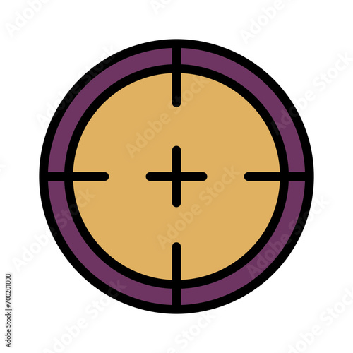 Adventure Hunting Shoot Filled Outline Icon