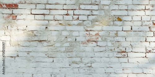 old white Brick Wall Background Texture. vintage white brick wall texture for background