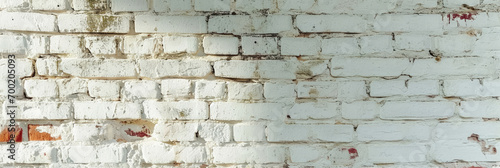 old white Brick Wall Background Texture. vintage white brick wall texture for background